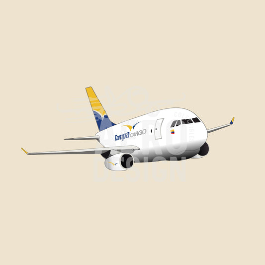 Sticker Tampa Cargo A330