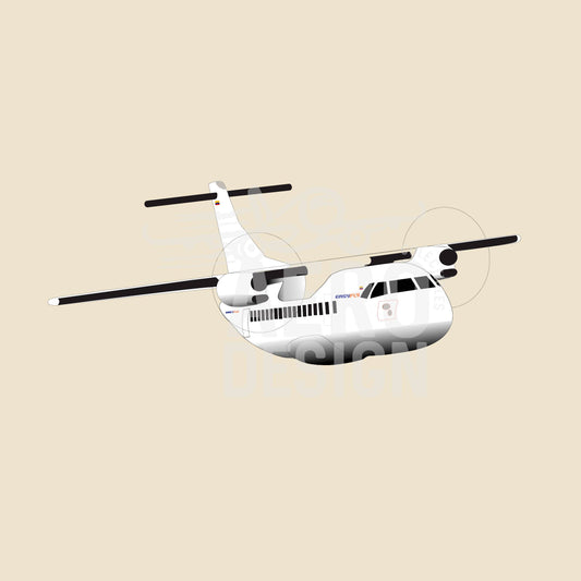 Sticker Retro EasyFly ATR