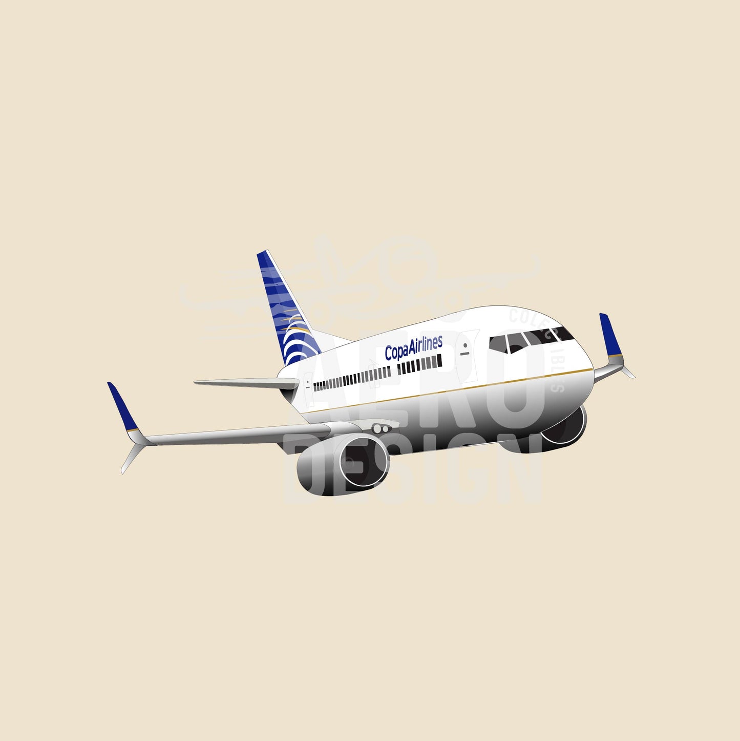 Sticker Copa Airlines B737