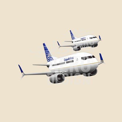 Sticker Copa Airlines B737